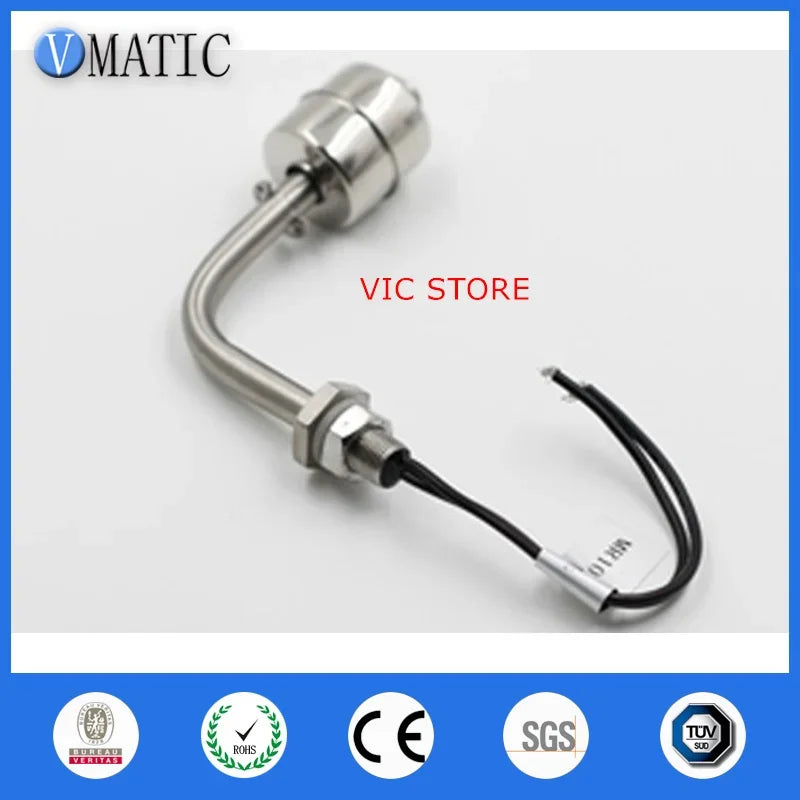 Free Shipping Sus316 Magnetic Current Motion Liquid Stainless Steel Sensor Electrical Water Level Control Float Switch VC1078-SL