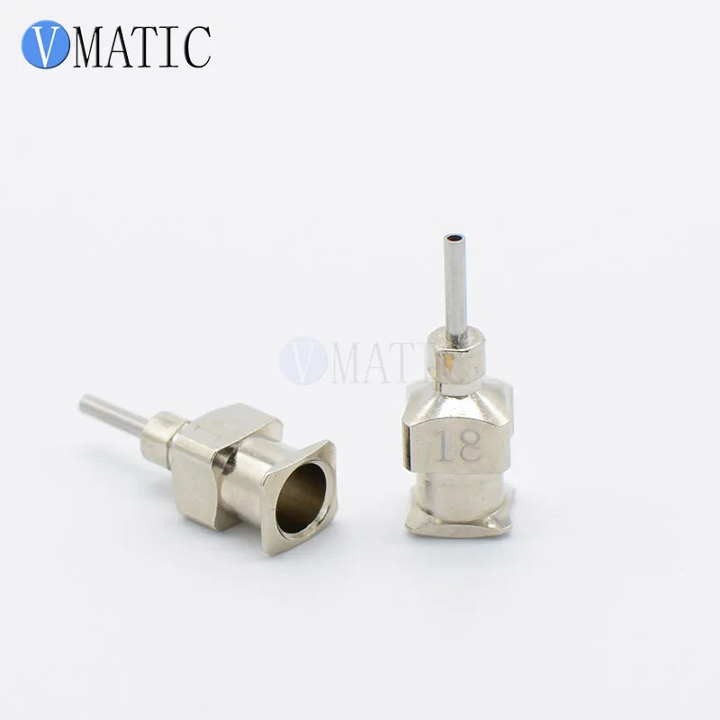 High Precision 18G 1/4 Inch Blunt Stainless Steel Metal Dispensing Syringe Needle 12pcs/box
