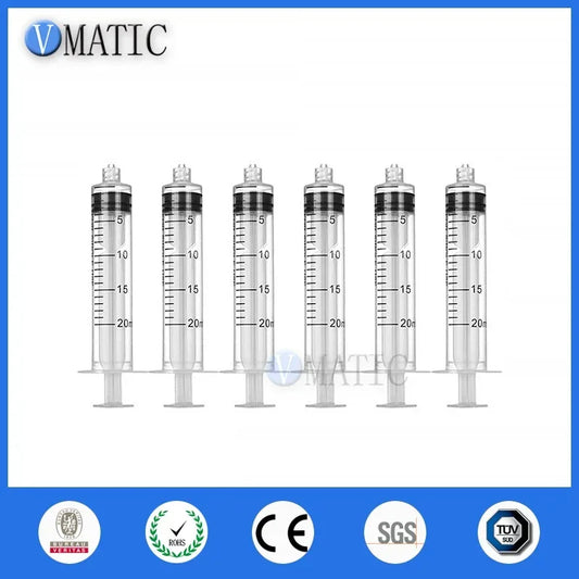 Free Shipping 20cc Hand Manual Syringe Applicator Dispensing Pastes Sealants And Epoxies Plastic Glue Dispenser Syringe 20ml