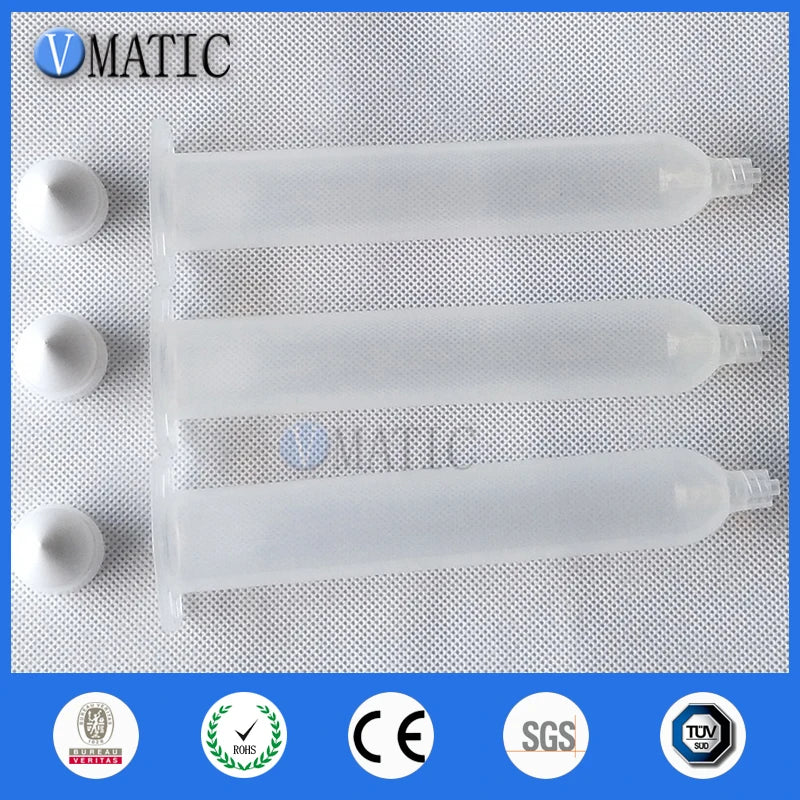 High Quality 50Cc/Ml Japanese Transparent Glue Dispensing Syringe Barrel With Quality Piston