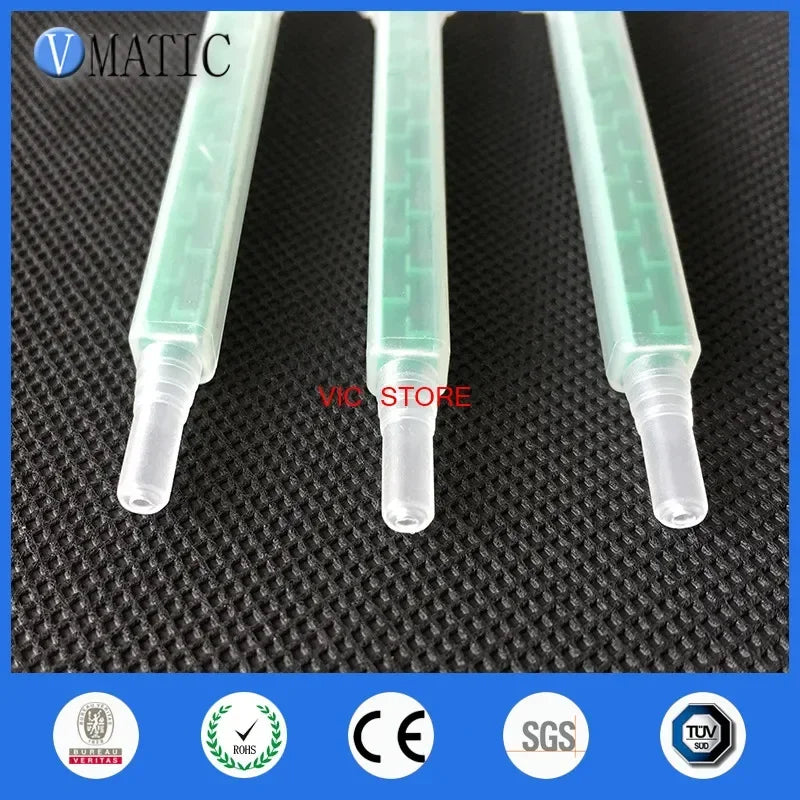 Free Shipping Resin Square Static Mixer FMF 6-16 Mixing Nozzles For Duo Pack Epoxies