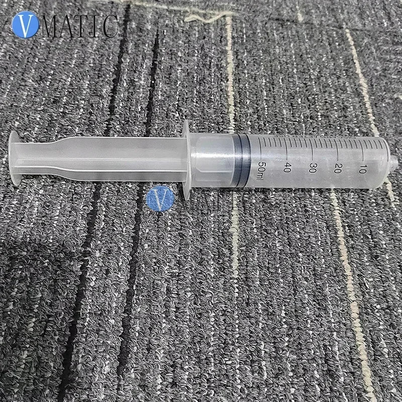 Free Shipping 20Pcs 50ml Dispensing Plastic Liquid Dispenser Syringe