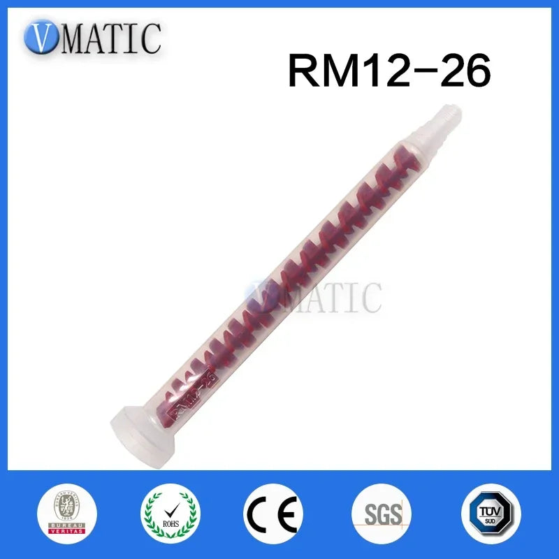 RM12-26 Static Mixing Nozzle - Industrial Dispenser for Two-Part Epoxy & High-Viscosity Adhesive