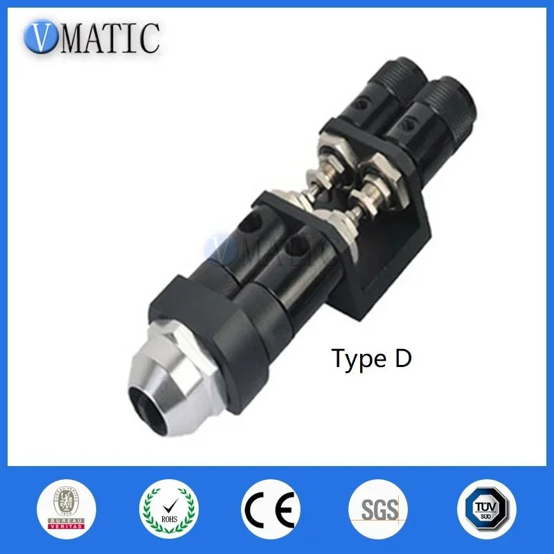 ‌AB Epoxy Mixer Valve | Manual/Pneumatic Dual-Cartridge Dispenser with Anti-Drip Nozzle Fast Ship‌