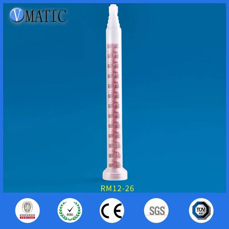 RM12-26 Static Mixing Nozzle - Industrial Dispenser for Two-Part Epoxy & High-Viscosity Adhesive