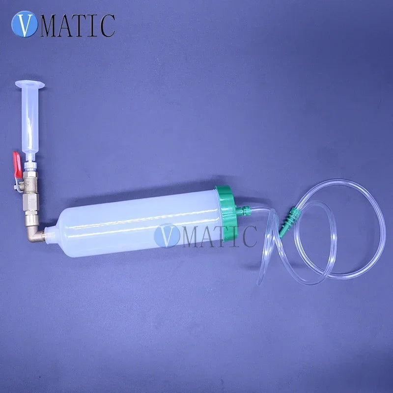 Free Shipping Glue Filling Equipment With 1 Pc 300 Cc / Ml Pneumatic Syringe With 1 Pc 10 Cc / Ml Syringe & Adapter