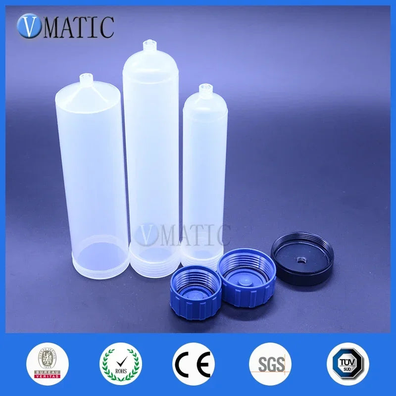 Free Shipping Large Syringe Dispenser Wholesale (100 / 200 / 300 cc/ml) 3 Sets Dispensing Pneumatic Syringes