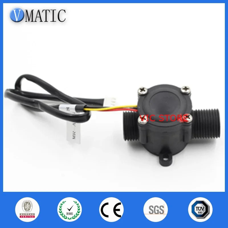 Free Shipping High Precision VCA168-8 Plastic Mounted Water Oem Low Cost Oil Hall Flow Rate Sensor