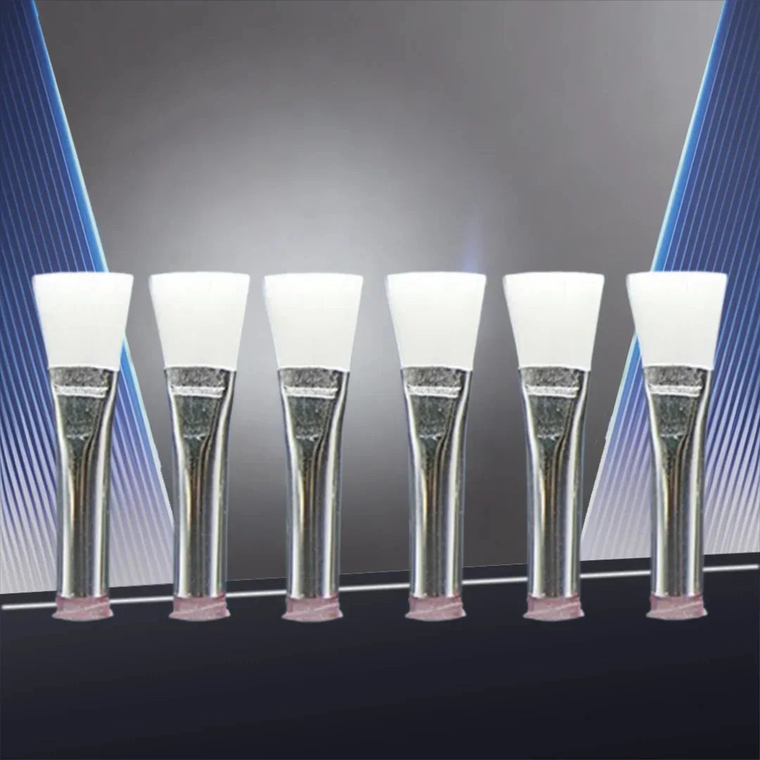 EFD-Compatible 20G Dual Thread Brush Needle | 10mm Flat Tip for SMT Solder Paste & Glue Dispensing | Anti-Clog Design