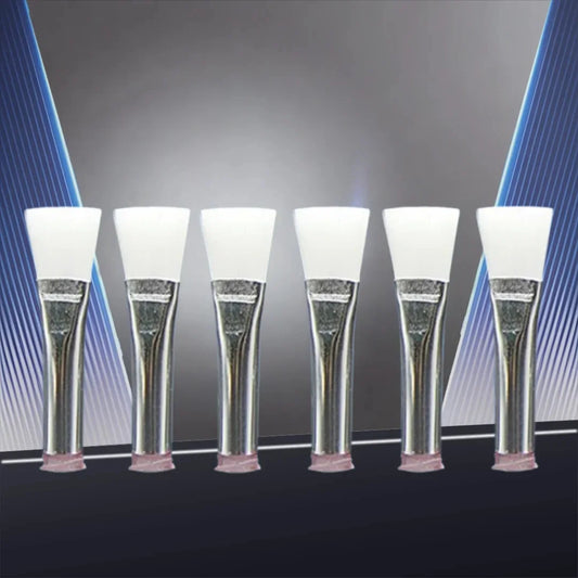 EFD-Compatible 20G Dual Thread Brush Needle | 10mm Flat Tip for SMT Solder Paste & Glue Dispensing | Anti-Clog Design