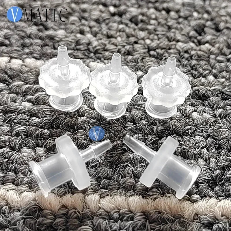Free Shipping 100pcs 1/16 Inch-Barb Female Luer Tapered Syringe Fitting (Polyprop) Luer Lock Tapered Connector Adapter