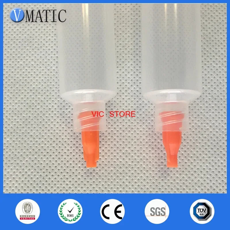 Free Shipping 10cc 10ml Liquid Dispenser Solder Paste Adhesive Glue Pneumatic Syringe + Dispensing Needle Tip