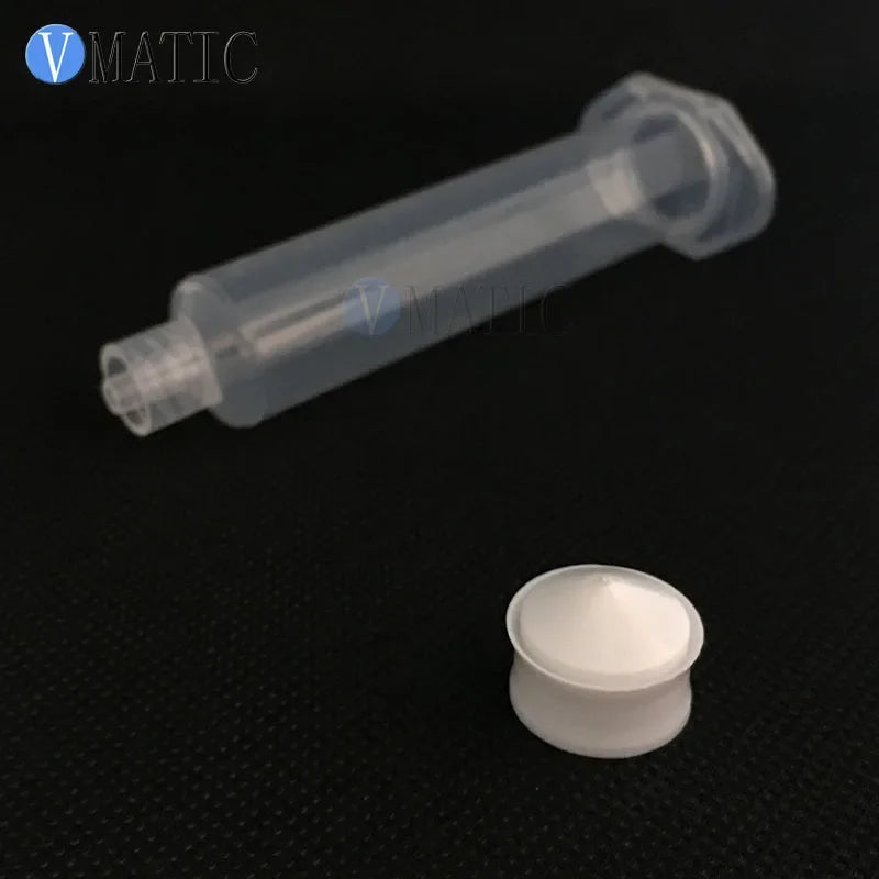 Free Shipping US style 10cc 10ml Pneumatic Syringe Glue/ Liquid Dispenser Syringes With Piston