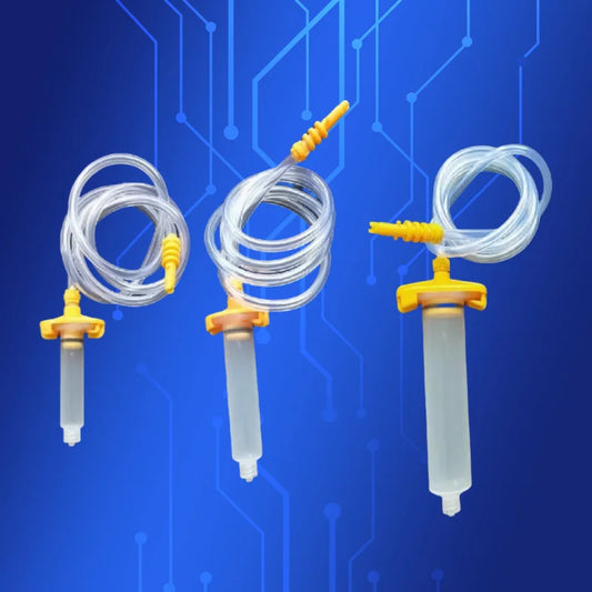 ‌Industrial Pneumatic Solder Paste Dispenser | Glue Syringe Kit with Anti-Drip Valve & Adapters Free Shipping‌