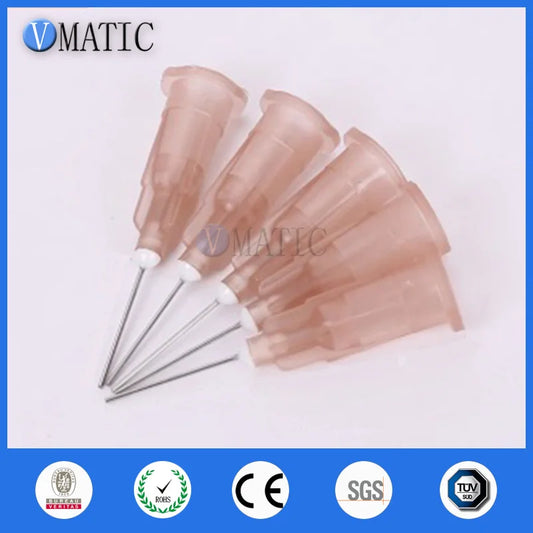 ‌100PCS 26G Hybrid Dispenser Needles 0.5" | Plastic+Stainless Steel Tips / Electronics Free Shipping‌