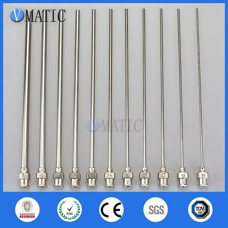 Free Shipping 10 Pcs 8 - 30G Tube Length 10cm 100mm Ce Approved Glue Fluid Liquid Dispensing Needle