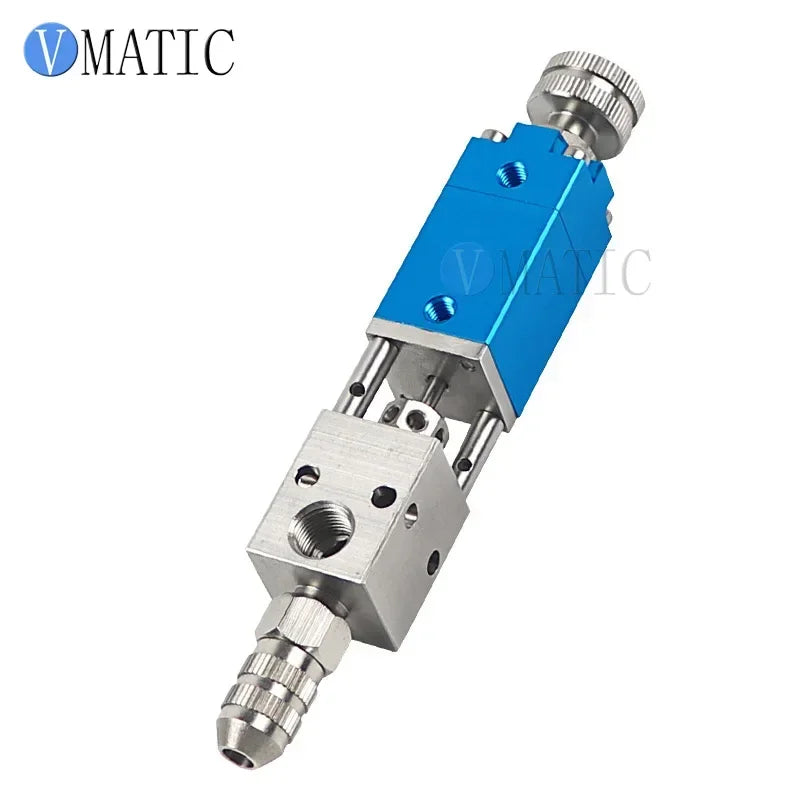 Free Shipping Single Liquid Needle Off Pneumatic Glue Fluid Dispensing Nozzle Valve