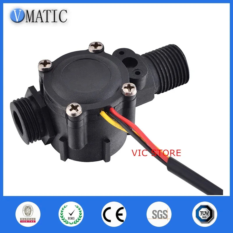 Free Shipping Reed Switch Electronic Water Flow Sensor Flow Indicator Water VCA168-7