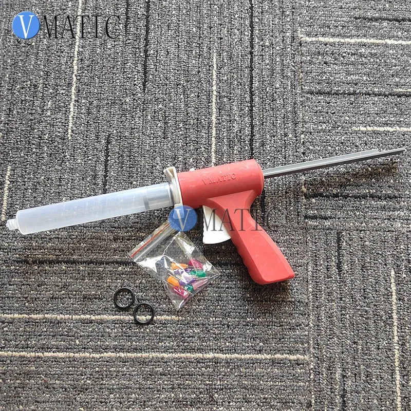 Free Shipping New Arrival Manual Syringe Gun Dispenser 30/55cc ml Glue Gun