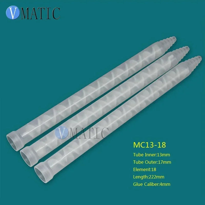 Free Shipping Plastic Resin Static Mixer Ms13-36 Mixing Nozzles For Duo Pack Epoxies (Yellow Core)