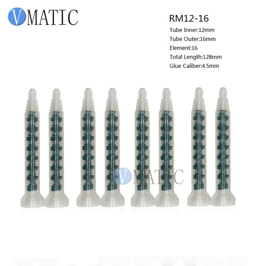Free Shipping Resin Dynamic Mixer RM12-16 Mixing Nozzles For Duo Pack Epoxies Core POM Material