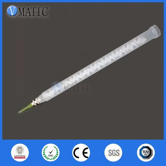 Free Shipping Industrial RM13-18 Plastic Epoxy Dynamic Tube Resin Distribution Air Spray Nozzles Static Mixer Mixing Nozzle
