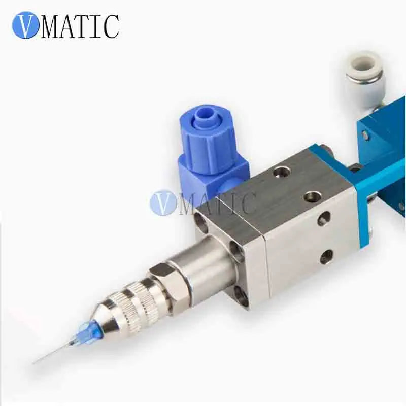 Free Shipping Manual Thimble Type Push Ab UV Dispensing Liquid Glue Dispenser Valve