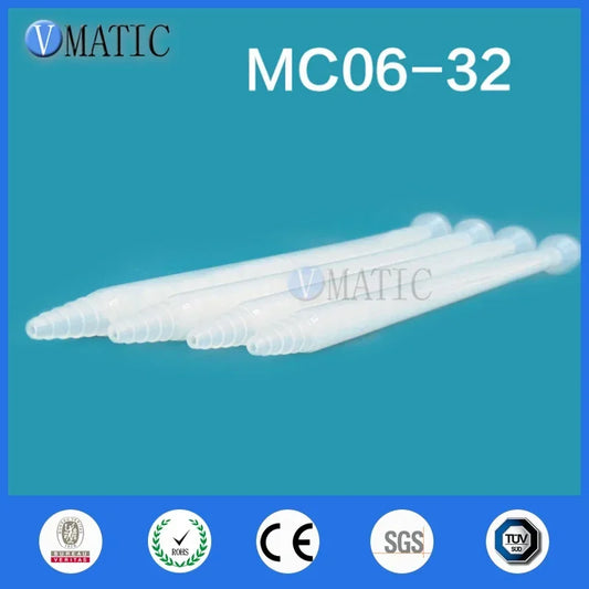Free Shipping High Quality Resin Static Mixer MC06-32 Mixing Nozzles For Duo Pack Epoxies (White Core)