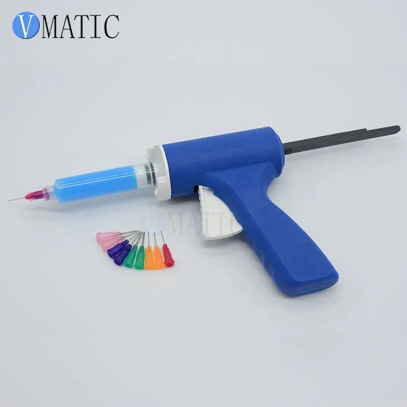 Free Shipping 30cc 30ml Plastic Cartridge Soldering Flux Epoxy Adhesive Caulking Syringe Gun