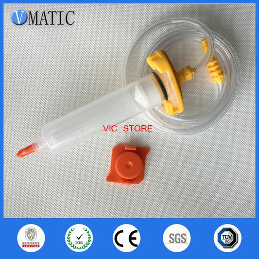 High Quality Trade Assurance EFD 5cc/ml Pneumatic Syringe Barrel Valve Robot Barrel Adapter With Dispensing Needle