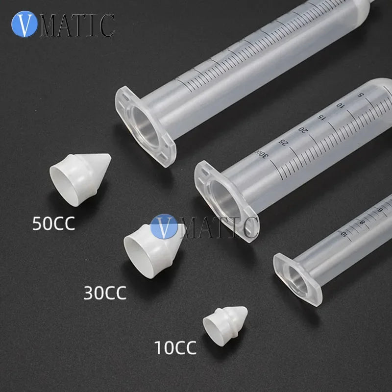 Free Shipping 55/30CC Japanese Style New Scale Pneumatic Dispensing Syringe for American Automation Glue Applicator Gun Adapter