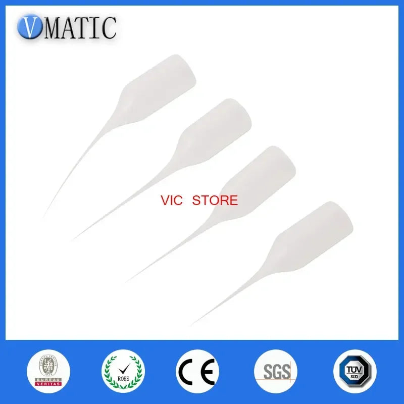 Free Shipping 100 Pcs Superfine Hose Glue Dropper Dispensing Needle Glue Dispenser Tube Nozzle