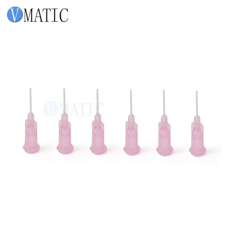 Free Shipping 100Pcs 14G-25G 1/2'' Polypropylene Dispensing Flexible Needles 1/2 Inch