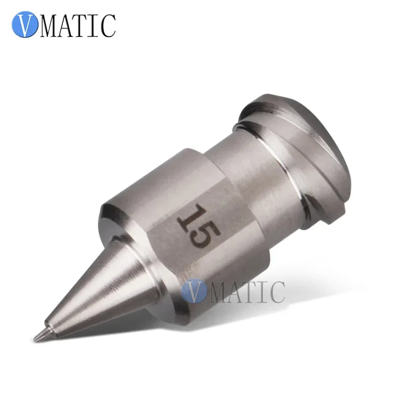 Double Thread Custom High Precision Micro Stainless Steel Dispensing Needle Glue Dispenser Nozzle