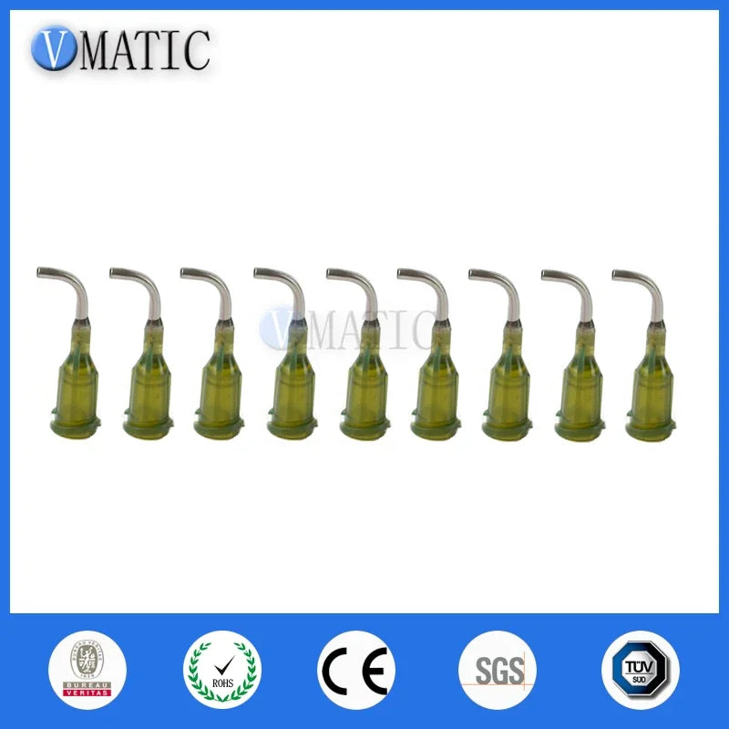 Free Shipping 90 Degree Bent 14G 0.5 1/2 Inch Glue Dispensing Dispenser Needle
