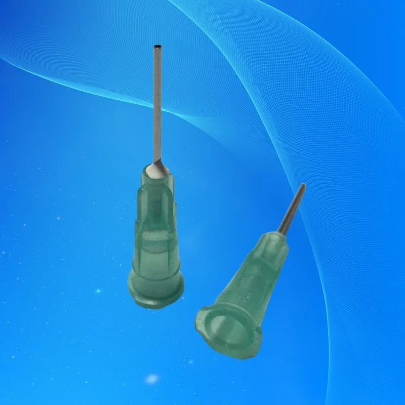 ‌100pcs 21G 1/2" Bayonet Needle | SUS304 Blunt Tip for Epoxy/Silicone Mixing Free Shipping‌