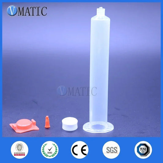 Industrial Pneumatic Dispenser Kit ▶ 55mL Luer Lock System ▏280 Sets/Pack 🚀 ≤0.02μL Residual