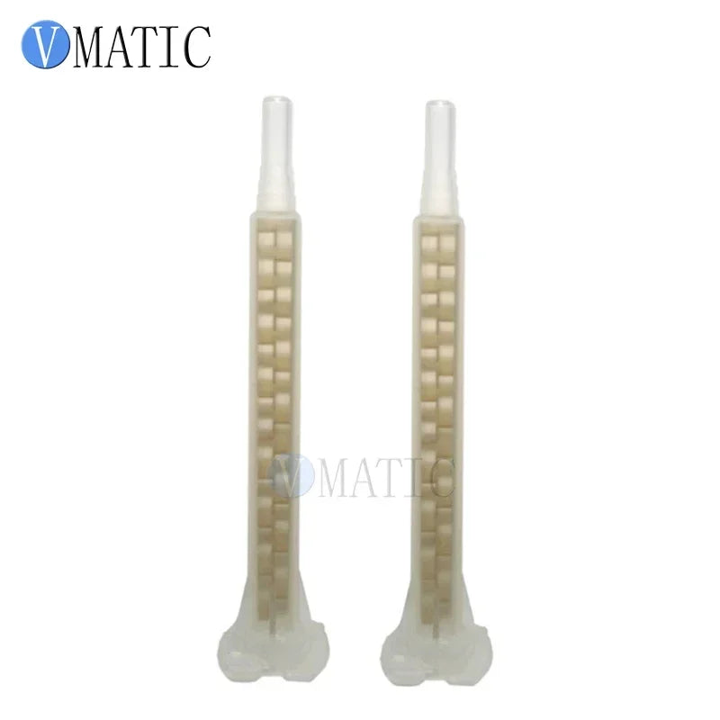 Free Shipping 30Pcs Resin Square Static Mixer FMF6-16 Mixing Nozzles For Duo Pack Epoxies