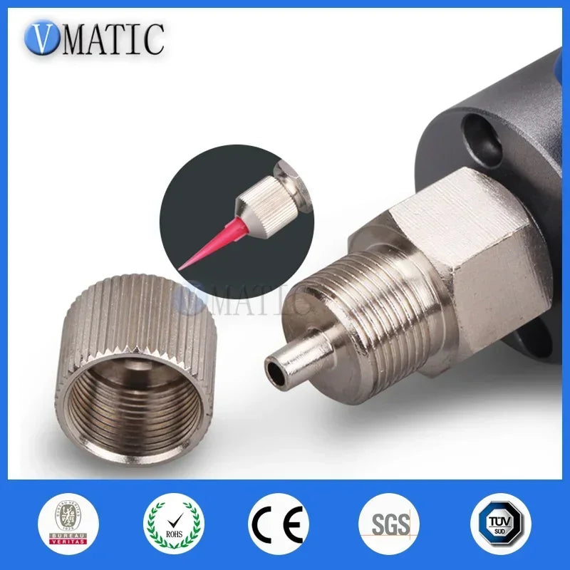 2023 High Precision Pneumatic Plunger Type Suck Back Large Flow Adhesive Dispensing Valve for Special Opal UV Glue