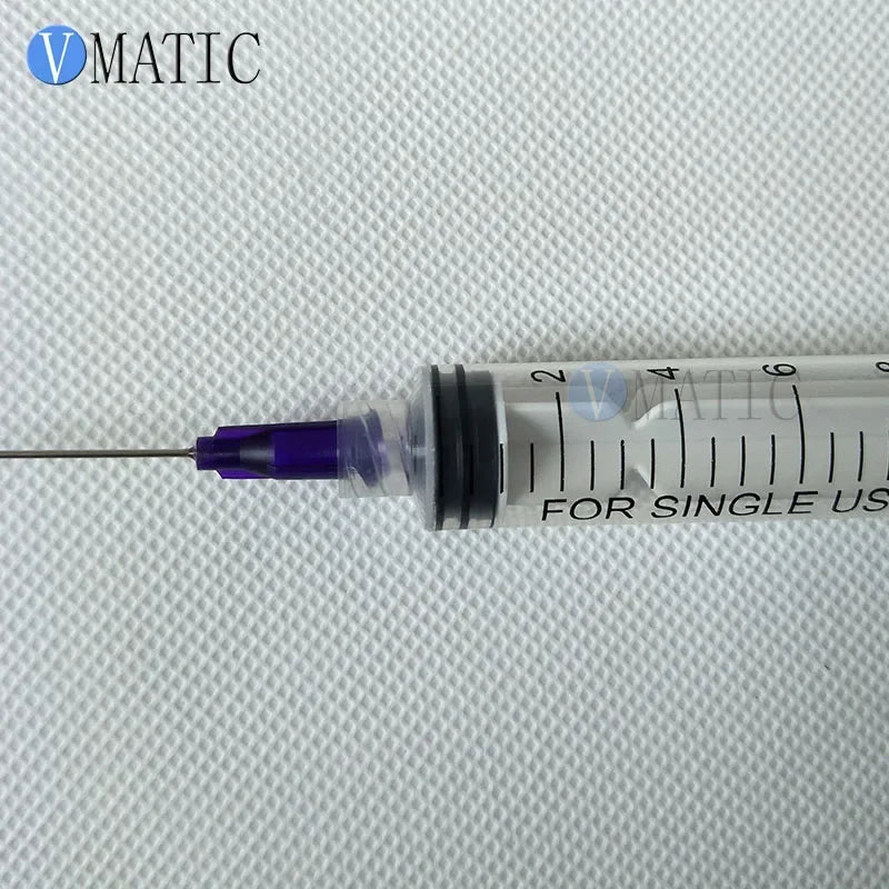 Free Shipping High Precision S.S. Dispensing Tip With Pp Safety Lock Hub 1'' Tube Length 21G Glue Dispenser Syringe Needles