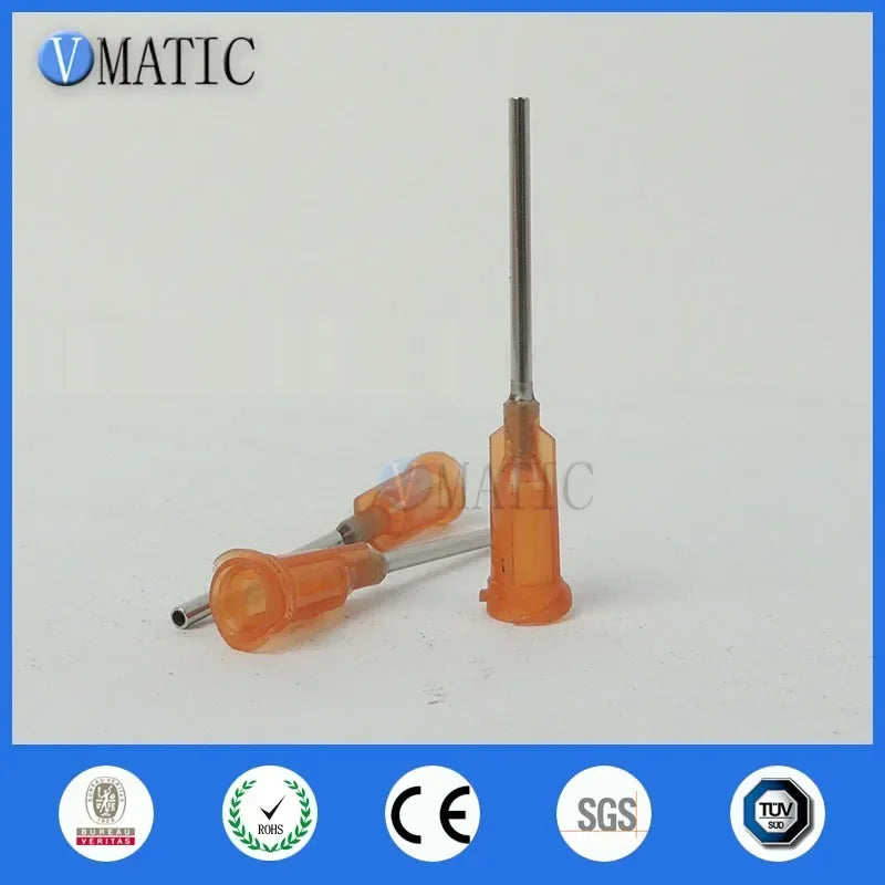 Precision Dispensing Nozzle Set 15Gx25mm ▶ 100PCS/Polybag 🚀 ≤0.02mm Tip Tolerance