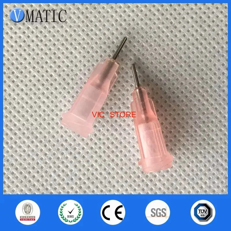 High Recommendation Quality 100 Pcs 20G 1/4 Inch Stainless Steel Dispensing Screw Syringe Needle Tips