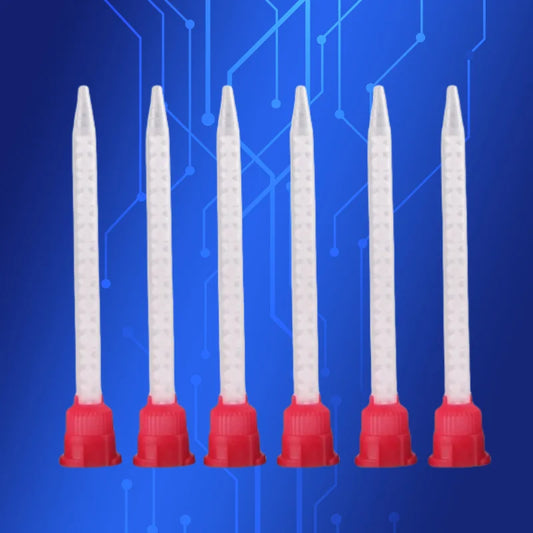 Free Shipping MB5.4-16S 1: 1 Double Ab Syringe Glue Mixing Tube Mixer 50ml Two-component Static Mixture