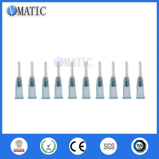 Free Shipping Non Sterilized 100Pcs/Set 14G Solder Paste Adhesive Glue Liquid Dispensing Needle 1/2 Inch Welding Fluxes