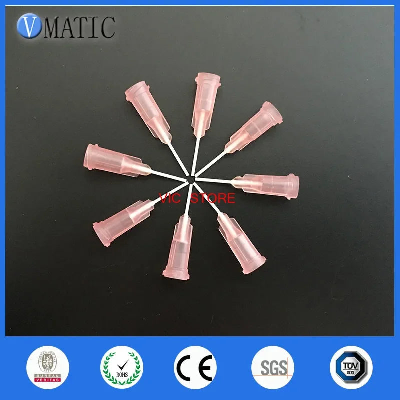 Free Shipping 100Pcs 0.5'' 20G Polypropylene Flexible Glue Dispensing Needle Plastic Dispenser Needle Tip 1/2 Inch