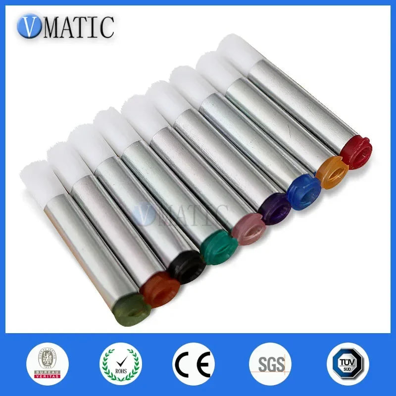 Free Shipping Glue Dispense Round Dia 7mm Screw Thread EFD Soft Needle Brush
