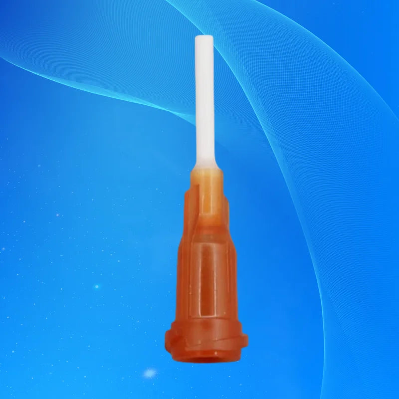 ‌15G PP Flexible Dispensing Tips 0.5" | 12Pcs Non-Conductive for PCB/Silicone Free Shipping‌
