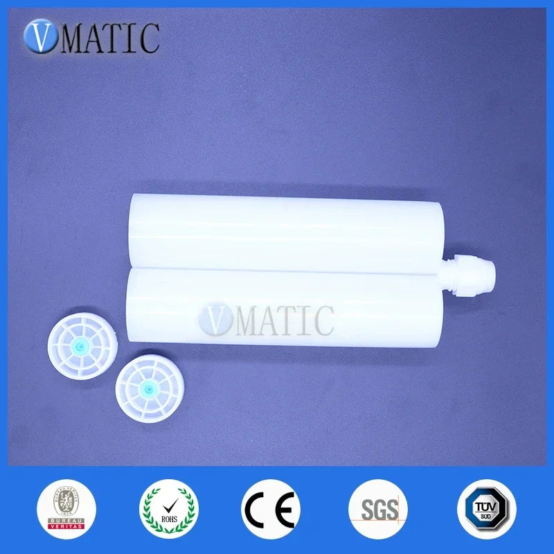 Free Shipping Top Rated Quality 600ml 600cc 1:1 Ab Glue Cartridge With Piston