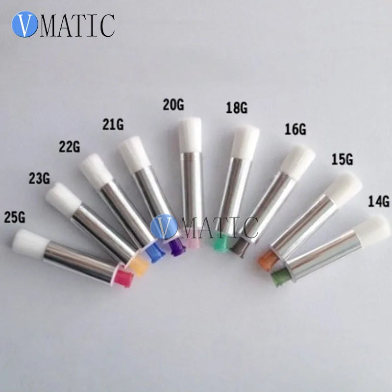 10MM White Dispensing Tip Nozzle Glue Spreading Brush Head for Dispenser Machine Atomization Viscous Liquid Application x 10pcs