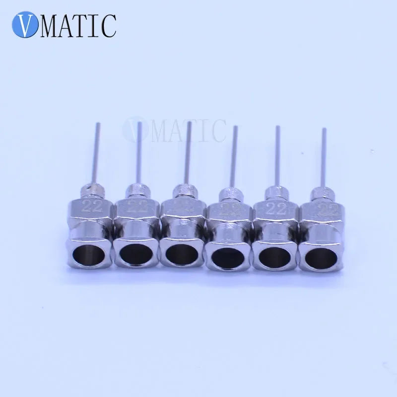 Free Shipping 12Pcs 0.5'' 22G Stainless Steel Needle Tips 1/2 Inch